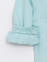 ⁦طقم سويت شيرت مطبوع برقبة دائرية ضيقة وأكمام طويلة وبنطلون ضيق للبنات من ال سي وايكيكي، قطعتين⁩ - الصورة ⁦4⁩