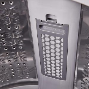 ⁦TORNADO Washing Machine Top Automatic 9 Kg Pump Silver TWE-TLN09RSL⁩ - الصورة ⁦9⁩