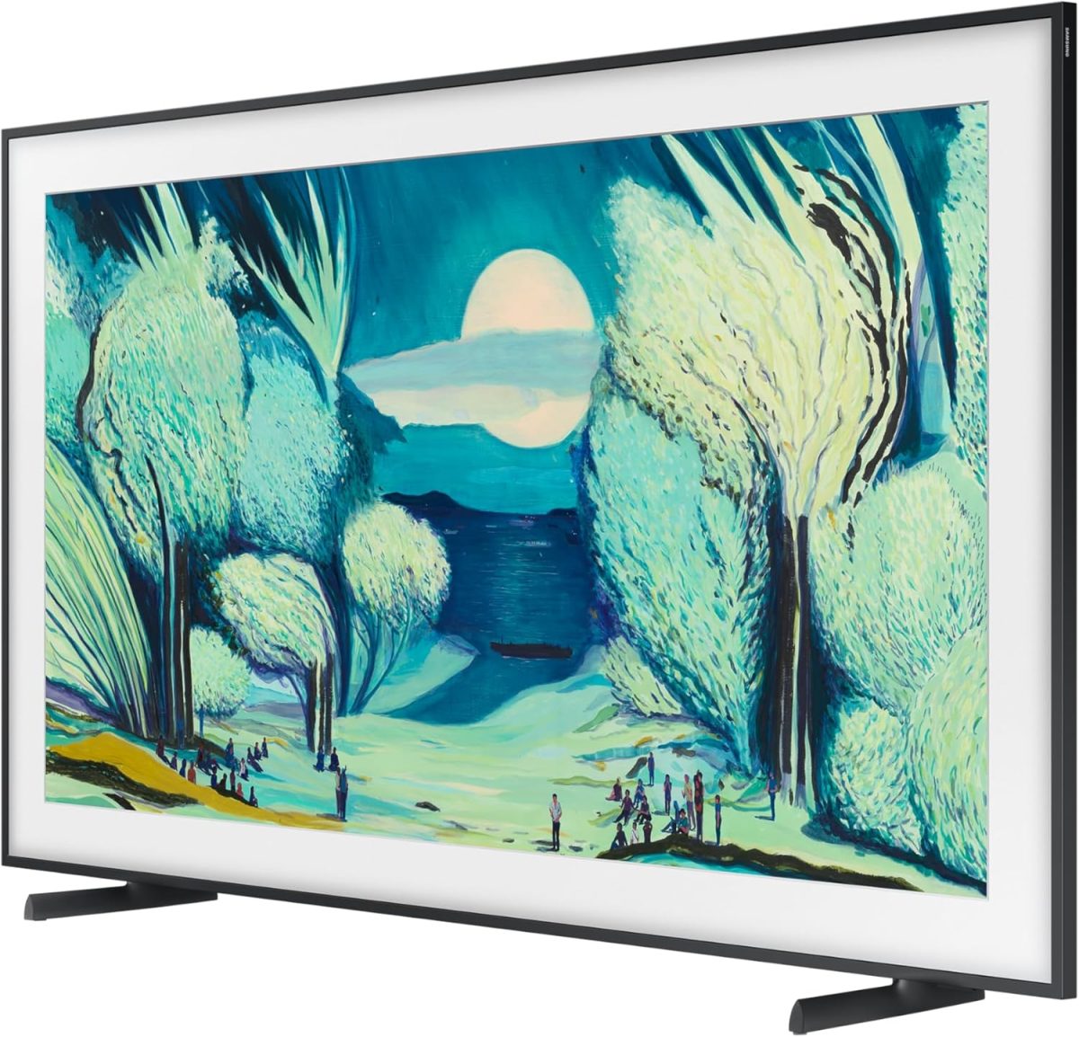 ⁦Samsung 55 Inch QLED-The Frame 4K Smart TV-QA55LS03FAUXEG [2025 Model]⁩ - الصورة ⁦2⁩