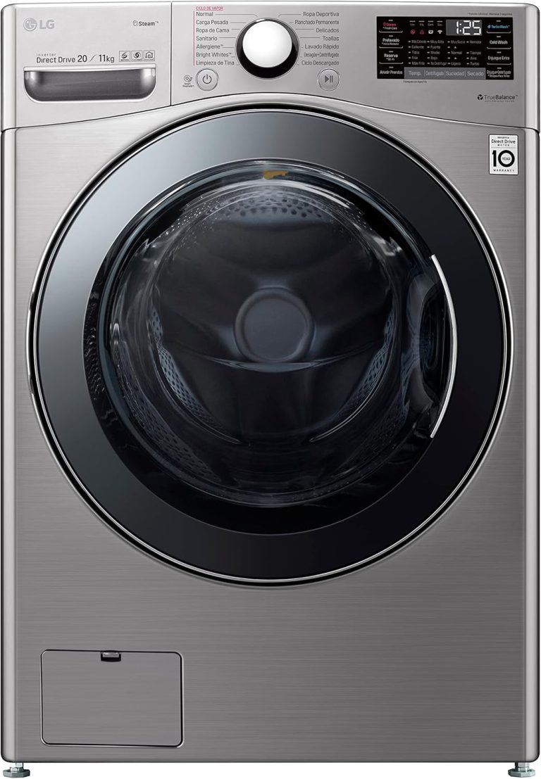 LG Front Load 20/11 Kg Washer & Dryer , 6 Motion , DD Motor Steam , TurboWash , TurboDry- F0L2CRV2TC