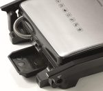 Kenwood contact grill,2000w, adjustable grill positions, silver,hgm31.000si - الصورة 7