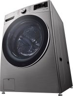 ⁦LG Washer, 21 Kg, Stainless Silver - F0P2CYV2T.ASSPEEC⁩ - الصورة ⁦9⁩