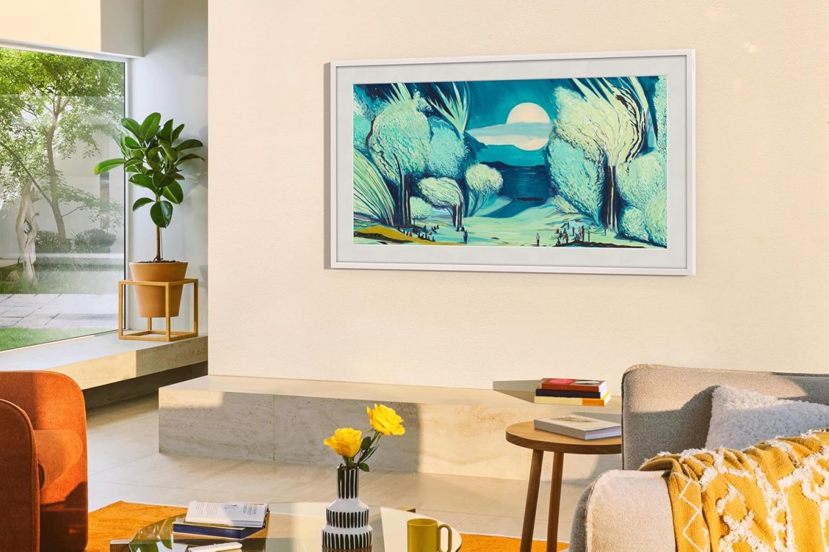 ⁦Samsung 55 Inch QLED-The Frame 4K Smart TV-QA55LS03FAUXEG [2025 Model]⁩ - الصورة ⁦8⁩