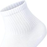 ⁦Sam Socks Kids Set of 3 Half Long School Plain Socks White size 30-33 EU⁩ - الصورة ⁦3⁩