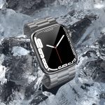 ⁦Fitlink Stainless Steel Metal Band for Apple Watch 38/40/42/44mm Strap Replacement Link Bracelet Band Compatible with Apple Watch Series 6/54/3/2/1/SE⁩ - الصورة ⁦2⁩