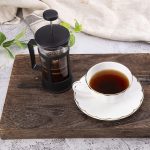 ⁦Entemah French Press Coffee Maker, Coffee Press with Heat Resistant Thickened Borosilicate Glass, 12oz(350ml) French press pot⁩ - الصورة ⁦4⁩