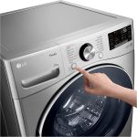 ⁦LG Washer, 21 Kg, Stainless Silver - F0P2CYV2T.ASSPEEC⁩ - الصورة ⁦2⁩