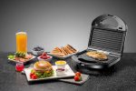 ⁦Black & Decker 3 In 1 Interchangeable 780W TS2130-B5, Grill & Waffle& Sandwich Maker Silver/Black - (International Warranty)⁩ - الصورة ⁦7⁩