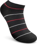 ⁦STITCH Mens Pack of 3 Lycra Ankle Casual Socks⁩ - الصورة ⁦4⁩
