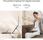 ⁦ASUS Zenbook Duo Intel Core Ultra 7 Processor LPDDR5X 16GB RAM 1TB M.2 NVMe PCIe 4.0 SSD Windows 11 14-Inch Laptop, Inkwell Gray⁩ - الصورة ⁦6⁩