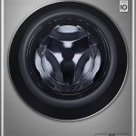 LG Vivace Washing Machine 8KG, with AI DD technology, Silver, model number F4R5TYG2T