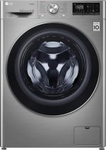 LG Vivace Washing Machine 8KG, with AI DD technology, Silver, model number F4R5TYG2T