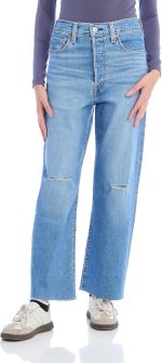 Levi's Womens Levi's® Women's Ribcage Straight Ankle Jeans Jeans (pack of 1)