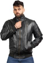 ⁦Premium Genuine Leather Jacket For Men⁩ - الصورة ⁦4⁩
