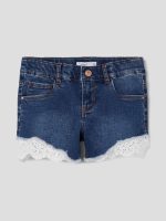 name it Boy's Salli Slim Denim Shorts - الصورة 7