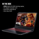 ⁦Acer Nitro 5 AN515-55-53E5 Gaming Laptop | Intel Core i5-10300H | NVIDIA GeForce RTX 3050 Laptop GPU | 15.6" FHD 144Hz IPS Display | 8GB DDR4 | 256GB NVMe SSD | Intel Wi-Fi 6 | Backlit Keyboard⁩ - الصورة ⁦13⁩