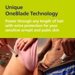 ⁦Philips Norelco OneBlade Unisex Intimate Pubic & Personal Body Groomer & Trimmer, QP1924/70⁩ - الصورة ⁦6⁩