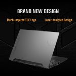 ⁦ASUS TUF Gaming A15| R7-7435HS|DDR5 16GB|Graphics Card: RTX 4060 VRAM: 8GB GDDR6|Display: 15.6'' FHD 144Hz|512GB PCIe 4.0 NVMe M.2 SSD|Windows 11 Home(FA507NVR-LP007W)1 Year Perfect Warranty by ASUS⁩ - الصورة ⁦3⁩