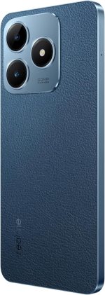 ⁦Realme C63 4G (Leather Blue 6GB RAM,128GBROM)|Premium Vegan Leather|Ultra Slim|90Hz Eye Comfort Display|IP54 Water Resistance|Air Gestures|5000mAh Battery|12 Months Warranty - Middle East Version⁩ - الصورة ⁦4⁩