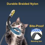 ⁦NOHON 4 in 1 Multi-Use USB Charging Cable: 1ft Fast Charging Cable with A/C to 65W Type-C + 27 PD Nylon Braided Multi-Port Compatible with iPhone⁩ - الصورة ⁦6⁩