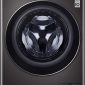 LG Vivace Washing Machine 9/5KG Dryer, with AI DD technology,Black- LG ThinQ™-F4R5VGG2E