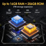 ⁦Ulefone Armor Pad 2 11 inch 2K FHD+ Screen Rugged Tablet, 18600mAh, Camping Light, Octa Core 16GB + 256GB Android 13, 48MP Rear Camera, 4G Dual SIM IP68 Waterproof Android Tablet GPS NFC-Yellow⁩ - الصورة ⁦3⁩