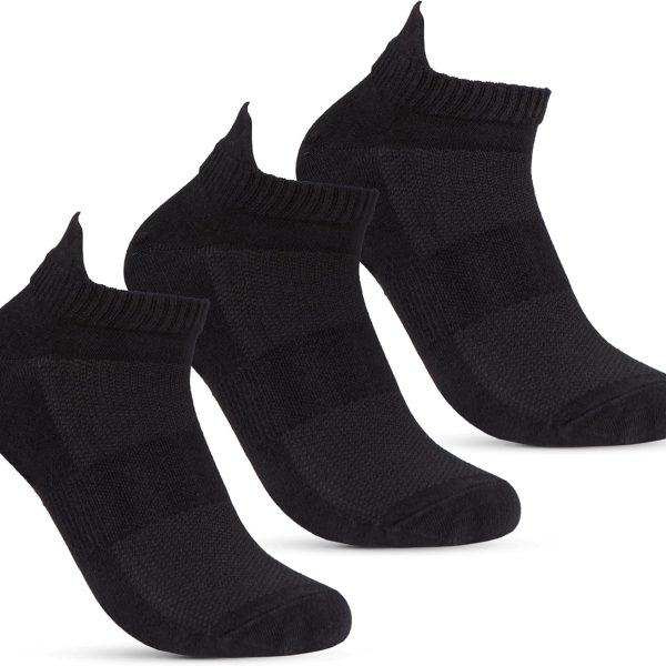 STITCH Mens Pack of 3 Lycra High Ankle Casual Socks