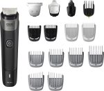 ⁦Philips Norelco Multigroom Series 5000 18 Piece, Beard Face, Hair, Body and Intimate Hair Trimmer for Men – NO Blade Oil MG5910/49⁩ - الصورة ⁦15⁩