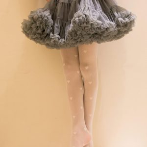 ⁦Charmaine Semi-Sheer and Patterned Tights for Girls⁩ - الصورة ⁦2⁩