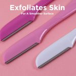 ⁦WILKINSON SWORD - Intuition Eyebrow Shaper | Facial Hair Remover and Trimmer | Exfoliating Dermaplaning Tool | 3 x Disposable Razors⁩ - الصورة ⁦4⁩