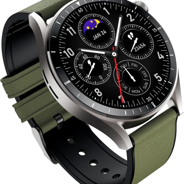 Infinix XWatch N4 pro (XW4E) -Titanium Grey,1.43" Amoled HD screen, IP68 Waterproof, Up to12 days usage time, V5.3,Heart rate,SPO2,300mAh battery, Wireless Charging, supports call,12 Month Warranty.