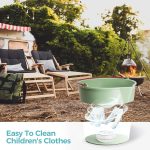 ⁦LytLStrox Mini Washing Machine,Portable Foldable Ultrasonic Small Washers,Mini Washing 3in1 Dishwashers for children's clothes Socks,Underwear,Bra, Laundry Tub⁩ - الصورة ⁦2⁩