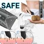 ⁦V-934 Professional Body Nose Hair Clipper IPX7/IPX5 Waterproof Ceramic Blades USB Rechargeable 120 Mins Runtime⁩ - الصورة ⁦4⁩