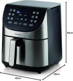 ⁦Kenwood HEALTHY FRYER 7L 1800W HFM80.000SS - Silver⁩ - الصورة ⁦9⁩