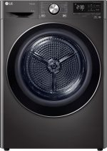 LG Dryer Inverter Dual Heat Pump 10.1 KG With Energy Saving, Black-LG ThinQ™-RH10V9JV2W