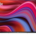 Syinix 43 Inch Frameless FHD I-CAST Smart LED TV Built-in Receiver & Stabilizer, Black - 43S65