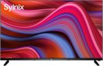 Syinix 43 Inch Frameless FHD I-CAST Smart LED TV Built-in Receiver & Stabilizer, Black - 43S65