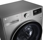⁦LG Vivace Washing Machine 8KG, with AI DD technology, Silver, model number F4R5TYG2T⁩ - الصورة ⁦6⁩