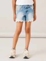 name it Boy's Salli Slim Denim Shorts - الصورة 5