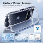 ⁦CASEKOO for iPhone 17 Pro Max Case Crystal Clear, 3X Anti-Yellow & Virgin TPU, 15FT Military-Grade Drop Protection, Slim Transparent Women Men Funda para for iPhone 17 Pro Max Case 6.9 inch, Clear⁩ - الصورة ⁦3⁩