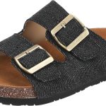 BOU womens BOU00DENSLP Flat Sandal