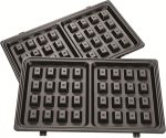 ⁦Black & Decker 3 In 1 Interchangeable 780W TS2130-B5, Grill & Waffle& Sandwich Maker Silver/Black - (International Warranty)⁩ - الصورة ⁦9⁩