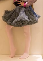 ⁦Charmaine Semi-Sheer and Plain Tights for Girls⁩ - الصورة ⁦2⁩