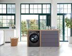 ⁦LG Vivace Washing Machine 9/5KG Dryer, with AI DD technology,Black- LG ThinQ™-F4R5VGG2E⁩ - الصورة ⁦6⁩