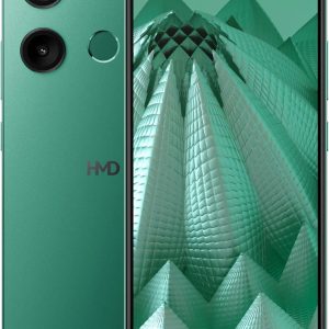HMD AURA TA-1631 DS 4 GB/128 GB NENA2 Dual Sim Smartphone, 6.56-Inch Size, Green