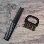 ⁦ITME Beard Brush for Men Short Bristles with Plastic Handle, Professional Hair Salon Tools Barber Shaving Tool for Men's Beard Styling Grooming and Shaping⁩ - الصورة ⁦6⁩