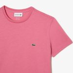 Lacoste Mens Crew Neck Pima Cotton Jersey T-Shirt - الصورة 5
