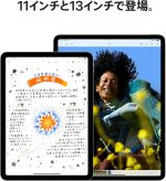 ⁦Apple 2024 11-inch iPad Air (M2): Liquid Retina Display, 256GB, 12MP Landscape Front Camera/12MP Back Camera, Wi-Fi 6E + 5G Digital Telephone (eSIM), Touch ID, All Day Battery - Blue⁩ - الصورة ⁦3⁩