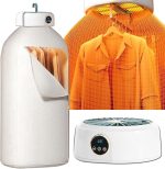 Moyufoby Portable Clothes Dryer | Mini Dryer For Clothes | Portable Dryer For Apartments - Compact, Multi-Scenario Use for Travel, Apartment, Hotel, Studio, Home