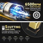 ⁦3-in-1 Professional Grooming Kit, LED Display, 90-Minute Runtime, USB Type-C Charging,⁩ - الصورة ⁦4⁩